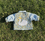 Maisy unisex swan quilted jacket  * 2-3 years