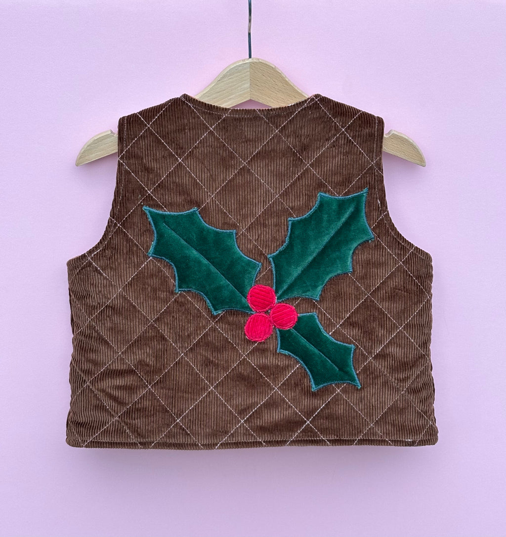 Holly Quilted Gilet * 1-2 years