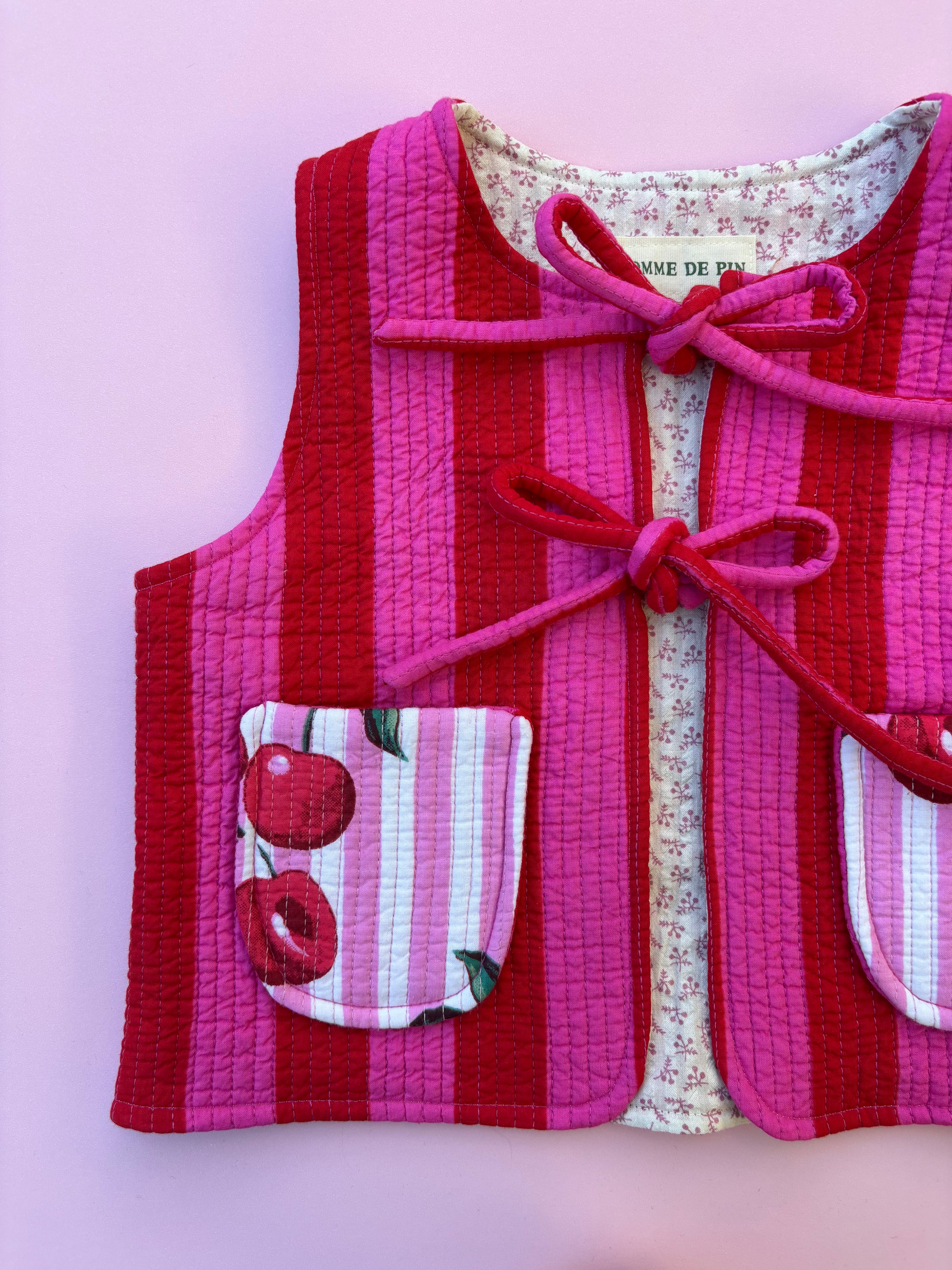 Nova Raspberry pink gilet