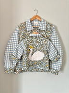 Annie floral quilted coat * Small