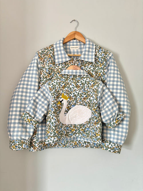 Annie floral quilted coat * Small