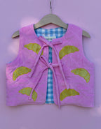 Pink Croissant Gilet