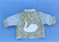 Maisy unisex swan quilted jacket  * 2-3 years