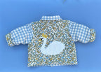 Maisy unisex swan quilted jacket  * 2-3 years
