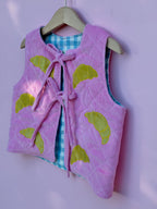 Pink Croissant Gilet