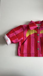 Mini croissant quilted jacket * 0-3 months