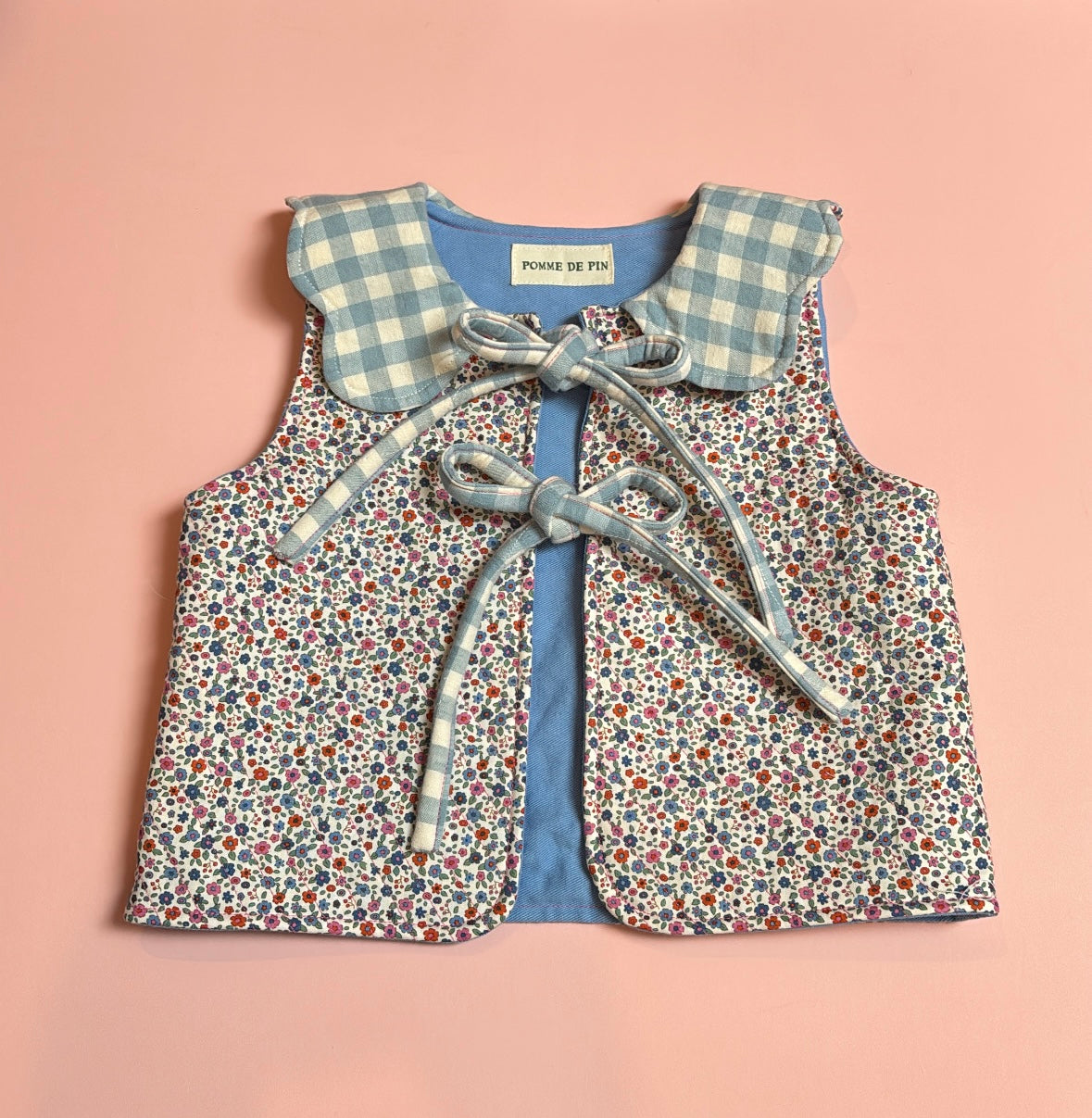 Quinn floral quilted gilet *2-3 years