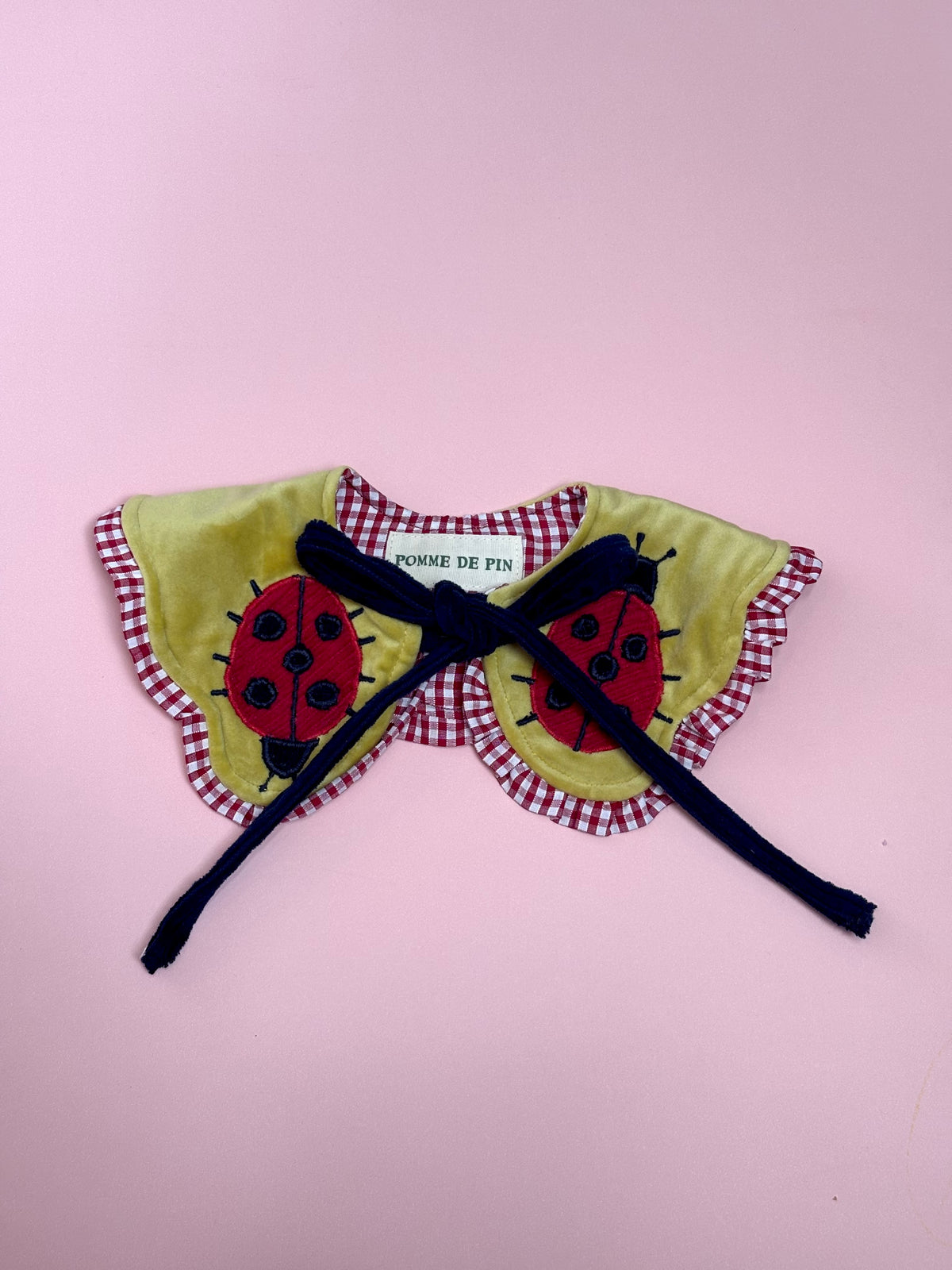 Ladybirds detachable collar * 0-18months