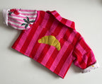 Mini croissant quilted jacket * 0-3 months