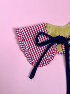 Ladybirds detachable collar * 0-18months